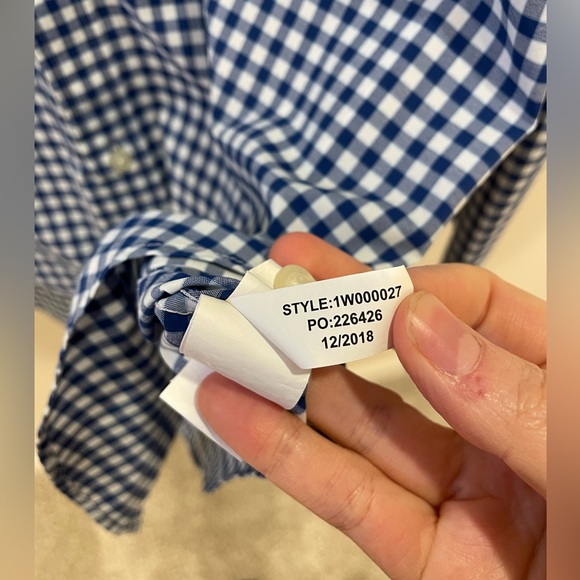 Vineyard Vines Performance Classic Fit Tucker Button-Down Shirt Men’s Large - Picture 6 of 6